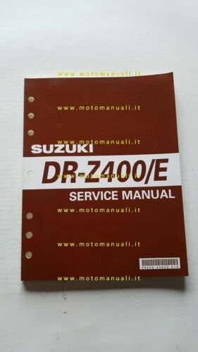 Suzuki DR-Z 400 E 2000 manuale officina ENGLISH originale WORKSHOP …