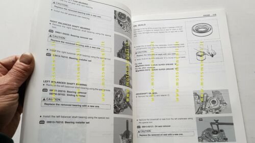 Suzuki DR-Z 400 E 2000 manuale officina ENGLISH originale WORKSHOP …