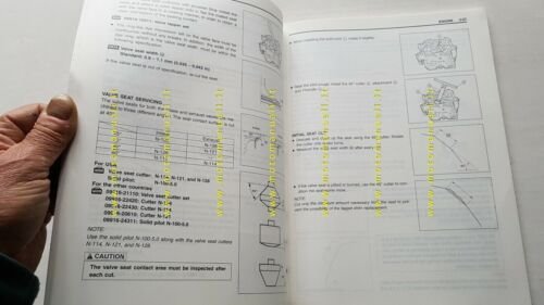 Suzuki DR-Z 400 E 2000 manuale officina ENGLISH originale WORKSHOP …