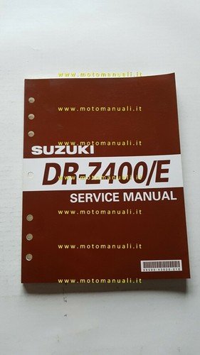Suzuki DR-Z 400 E 2000 manuale officina ENGLISH originale WORKSHOP …
