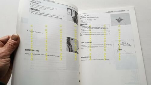 Suzuki DR-Z 400 E 2000 manuale officina ENGLISH originale WORKSHOP …