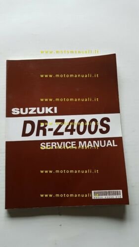 Suzuki DR-Z 400 S 2000 manuale officina ENGLISH originale WORKSHOP …
