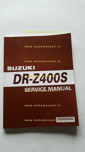 Suzuki DR-Z 400 S 2000 manuale officina ENGLISH originale WORKSHOP …