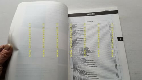 Suzuki DR-Z 400 S 2000 manuale officina ENGLISH originale WORKSHOP …