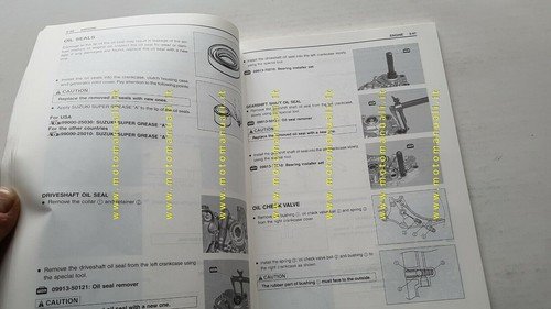 Suzuki DR-Z 400 S 2000 manuale officina ENGLISH originale WORKSHOP …