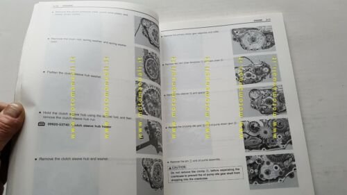 Suzuki DR-Z 400 S 2000 manuale officina ENGLISH originale WORKSHOP …