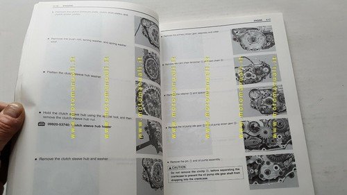 Suzuki DR-Z 400 S 2000 manuale officina ENGLISH originale WORKSHOP …