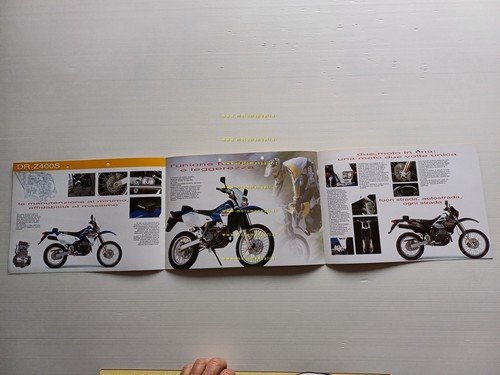 Suzuki DR-Z 400 S depliant italiano originale