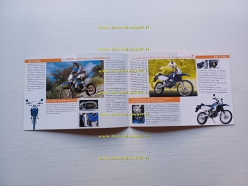Suzuki DR Z 400 S depliant originale italiano