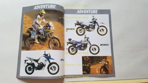 SUZUKI gamma produzione moto 1988 depliant ITALIANO originale brochure