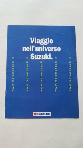 SUZUKI gamma produzione moto 1992 depliant ITALIANO originale brochure