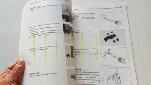 SUZUKI GR 650 1983 manuale officina INGLESE originale workshop manual