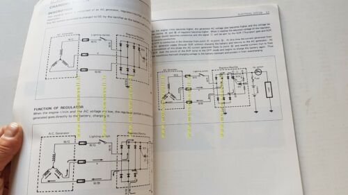 SUZUKI GR 650 1983 manuale officina INGLESE originale workshop manual