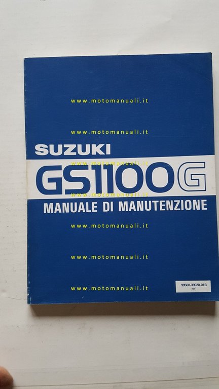 Suzuki GS 1100 G 1982 manuale officina ITALIANO originale workshop …