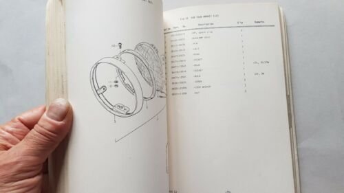 SUZUKI GS 400 B 1976 catalogo ricambi originale spare parts …