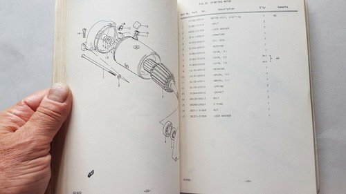 SUZUKI GS 400 B 1976 catalogo ricambi originale spare parts …
