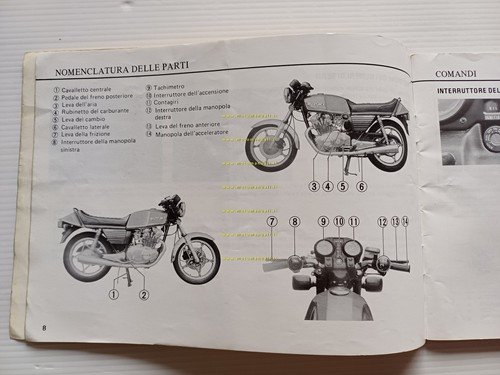 Suzuki GS 450 E 1980-81 manuale uso manutenzione moto ITALIANO …