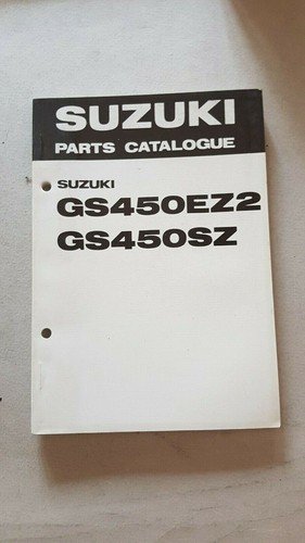 Suzuki GS 450 EZ2-SZ 1982 catalogo ricambi originale moto parts …