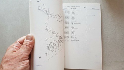 Suzuki GS 450 EZ2-SZ 1982 catalogo ricambi originale moto parts …