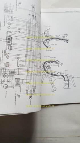Suzuki GS 450 Modelli 1979-87 manuale officina INGLESE originale WORKSHOP …