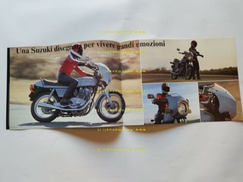 Suzuki GS 450 S 1980 depliant italiano originale moto brochure