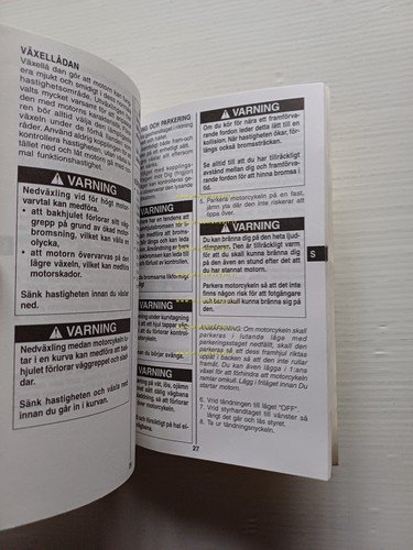 SUZUKI GS 500 2001-02 manuale uso manutenzione libretto italiano originale