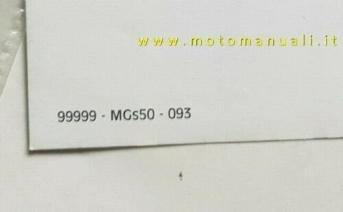 Suzuki GS 500 E 1993 depliant italiano originale genuine brochure