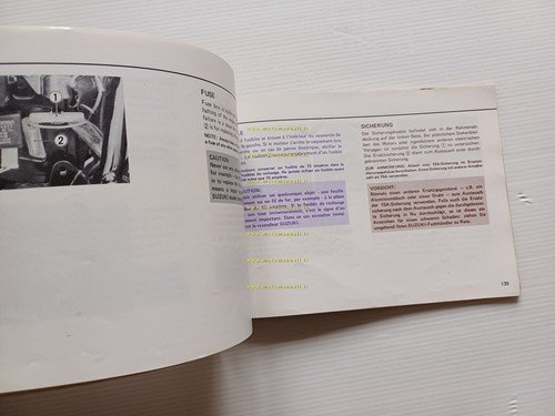 Suzuki GS 550 1977-78 manuale uso manutenzione libretto originale testo …