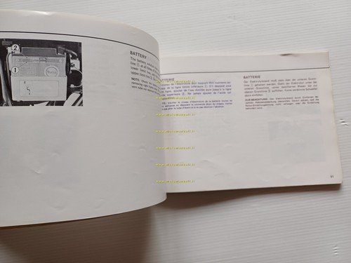 Suzuki GS 550 1977-78 manuale uso manutenzione libretto originale testo …