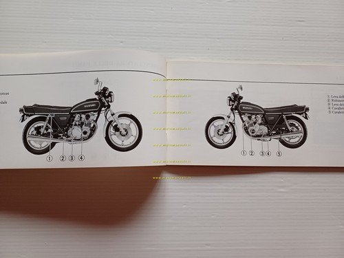 Suzuki GS 550 E 1978 manuale uso manutenzione libretto originale …