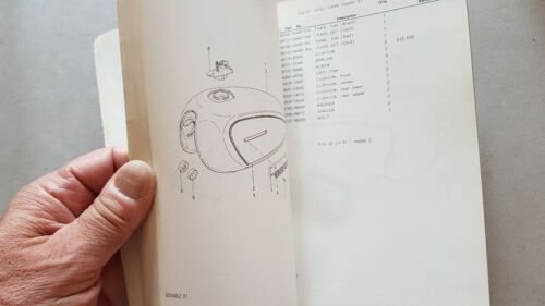 Suzuki GS 550 LX - LZ 1981 catalogo ricambi originale …