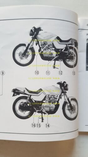 SUZUKI GS 550 M 1981 manuale uso manutenzione libretto originale …