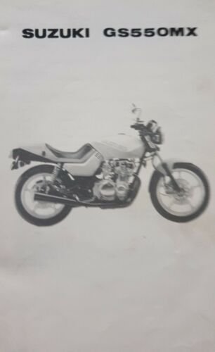 Suzuki GS 550 MX 1981 catalogo ricambi originale spare parts …