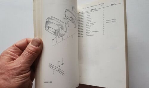 Suzuki GS 550 MX 1981 catalogo ricambi originale spare parts …