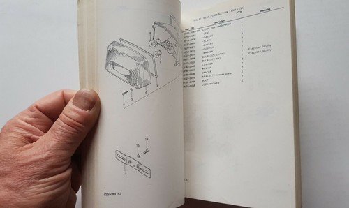 Suzuki GS 550 MX 1981 catalogo ricambi originale spare parts …