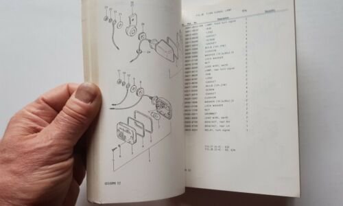 Suzuki GS 550 MX 1981 catalogo ricambi originale spare parts …