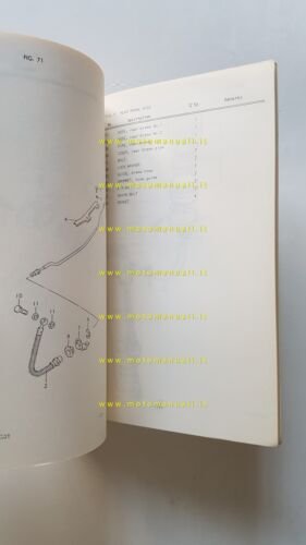 Suzuki GS 550 T-DT-ET 1979 catalogo ricambi originale