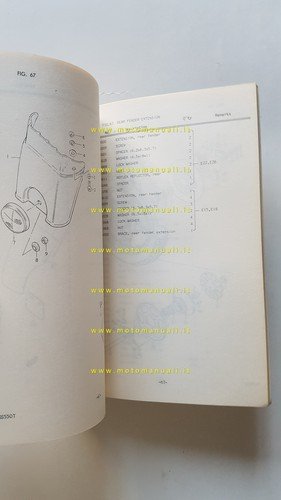 Suzuki GS 550 T-DT-ET 1979 catalogo ricambi originale