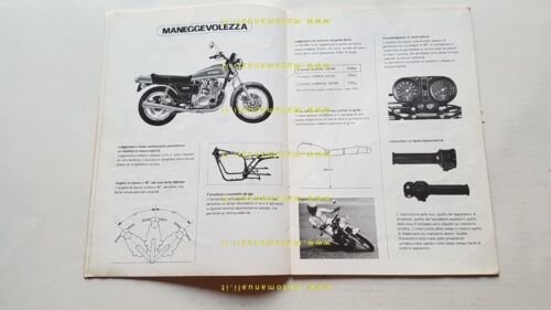 Suzuki GS 750 1976 manuale presentazione per rete vendita ITALIANO …