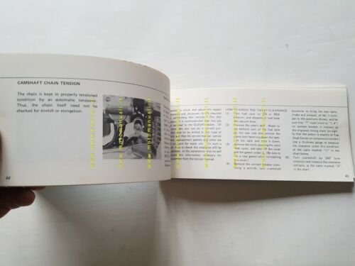 Suzuki GS 750 1976 manuale uso manutenzione INGLESE originale moto