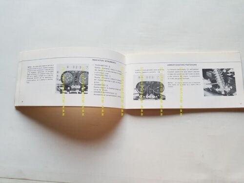 Suzuki GS 750 1976 manuale uso manutenzione libretto italiano originale …
