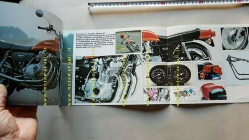 Suzuki GS 750 1977 depliant moto originale brochure