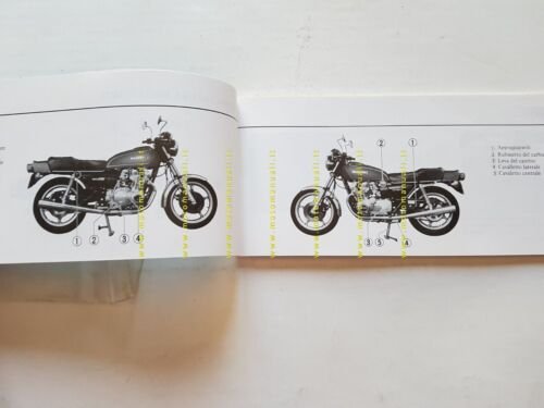 Suzuki GS 750 1978 manuale uso manutenzione originale italiano