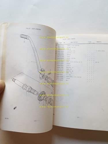 Suzuki GS 750-D-E 1978 catalogo ricambi originale spare parts catalogue
