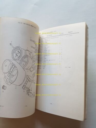 Suzuki GS 750-D-E 1978 catalogo ricambi originale spare parts catalogue