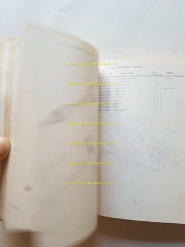Suzuki GS 750-D-E 1978 catalogo ricambi originale spare parts catalogue