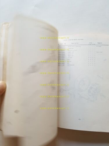 Suzuki GS 750-D-E 1978 catalogo ricambi originale spare parts catalogue