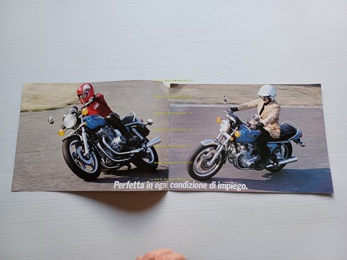 Suzuki GS 850 1980 depliant originale ITALIANO