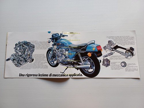 Suzuki GS 850 1980 depliant originale ITALIANO