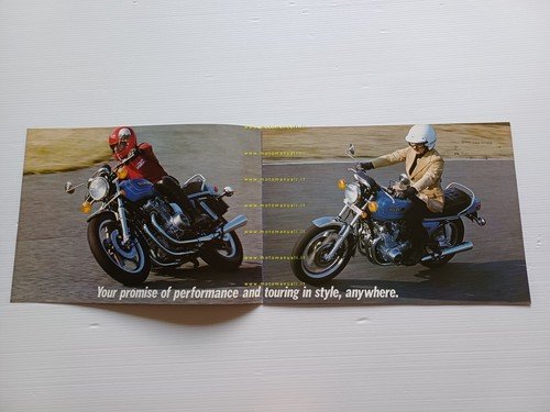 Suzuki GS 850 G 1978-79 depliant originale testo inglese